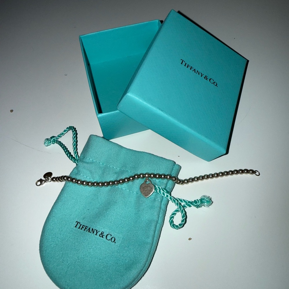 Tiffany & Co. Silver Bead Bracelet